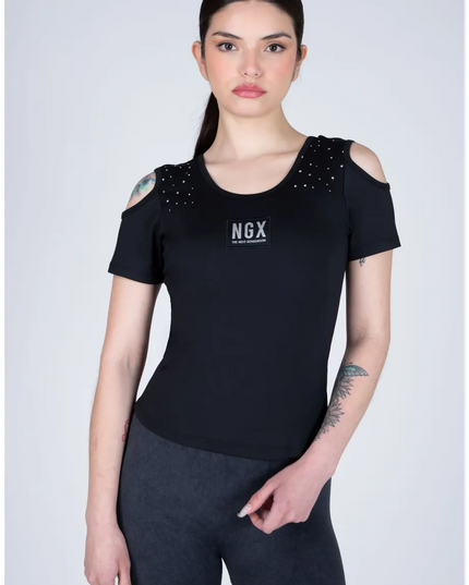 POLERA NGX M/C SKY