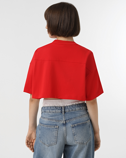 POLERA CONVERSE SPORTY CROPPED TEE