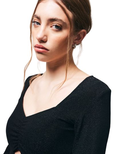 POLERA FOSTER LUREX BRILLANTES