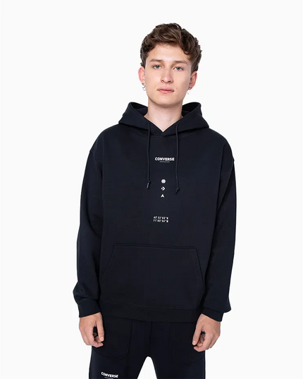 POLERON CONVERSE WORDMARK LOOSE FIT GRAPHIC