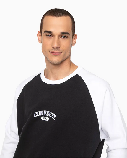 POLERON CONVERSE RETRO CHUCK RAGLAN CREW