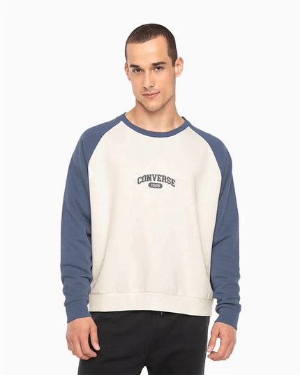 POLERON CONVERSE RETRO CHUCK RAGLAN CREW