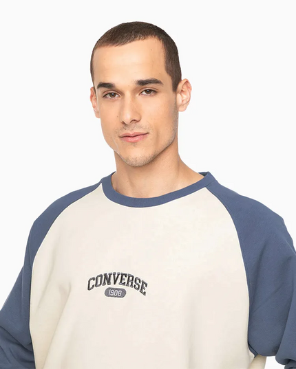 POLERON CONVERSE RETRO CHUCK RAGLAN CREW