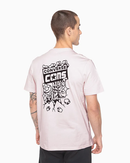 POLERA CONVERSE CONS SKULL Y SHROM ART TEE