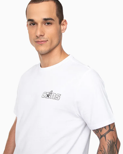 POLERA CONVERSE CONS SKULL Y SHROM ART TEE