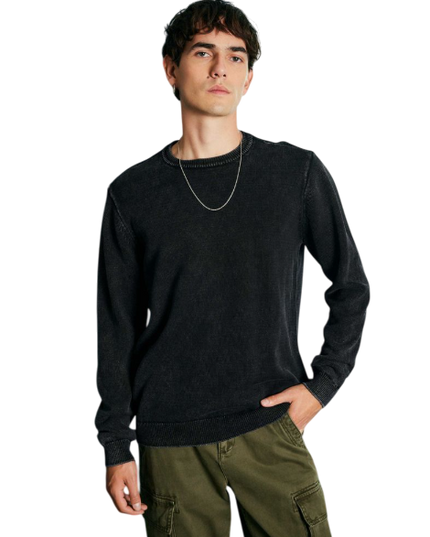SWEATER FOSTER BASICO LAVADO