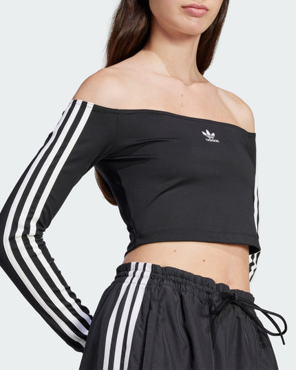 POLERA ADIDAS ORIGINALS OFFSHOULDER LS
