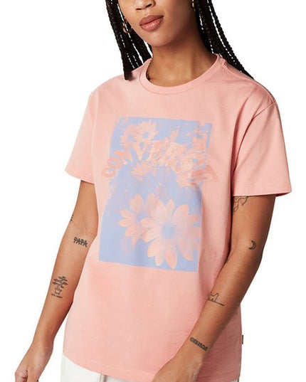 CONVERSE FLOWER PHOTO T-SHIRT