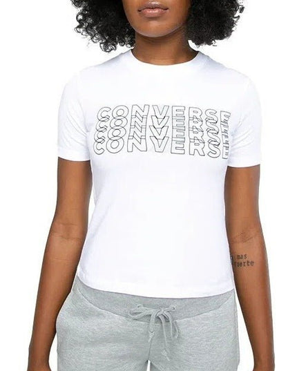 CONVERSE ICON PLAY SLIM TEE T-SHIRT