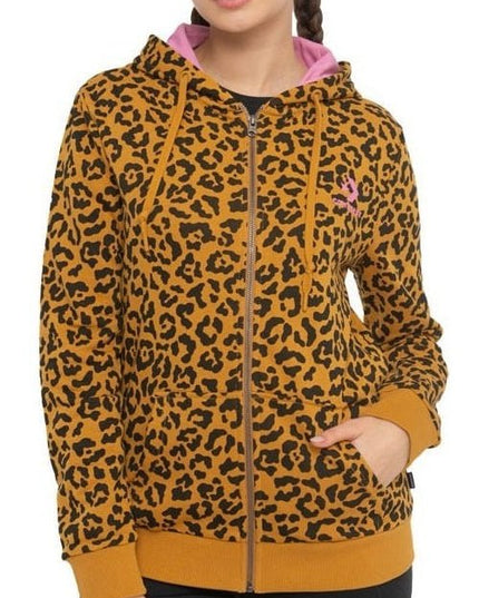 CONVERSE ALL OVER LEOPARD SWEATSHIRT