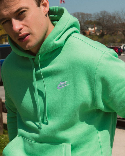 POLERON NIKE NSW CLUB HOODIE PO BB - BONZER