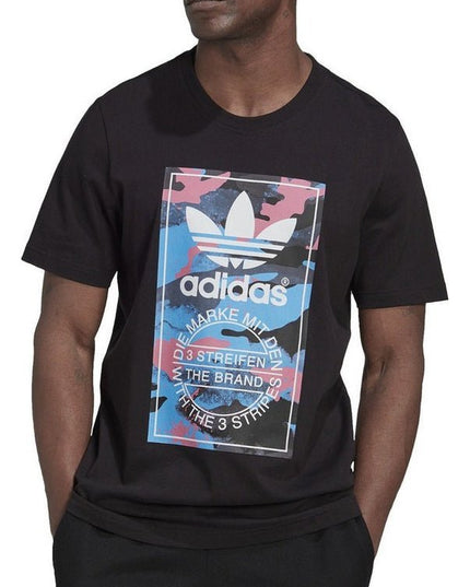 POLERA ADIDAS ORIGINALS CAMO TONGUE TEE - BONZER