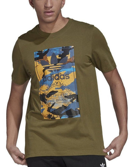 POLERA ADIDAS ORIGINALS CAMO TONGUE TEE - BONZER