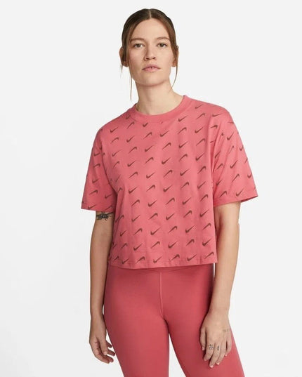 POLERA NIKE NSW ICN CLSH AOP SS TOP - BONZER