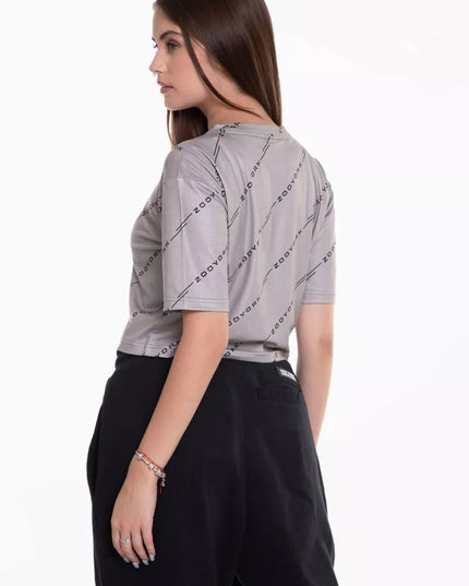 POLERA ZOO YORK M/C CROP QUANT - BONZER