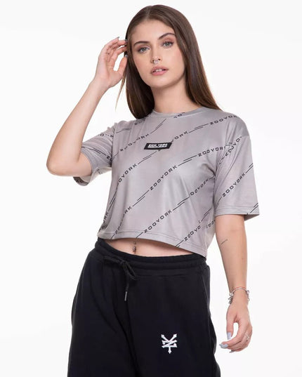 POLERA ZOO YORK M/C CROP QUANT - BONZER