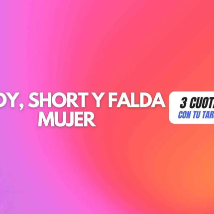 Body, Short y Falda - BONZER