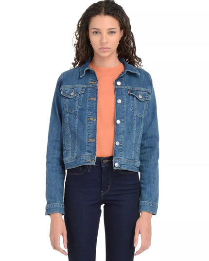 PARKA LEVIS TRUCKER LEVI'S en color azul.