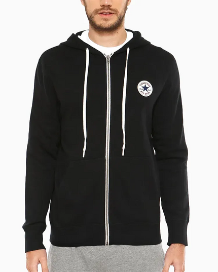 CHAQUETA DE BUZO CONVERSE CORE FULL ZIP HOO