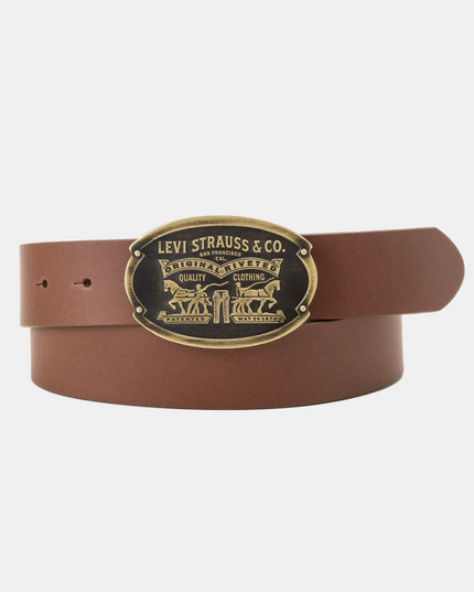 Cinturon LEVI'S Cinturon Levi'S Plaque en color toffe.
