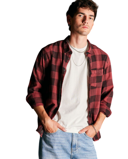 CAMISA FOSTER ESCOCESA BASICA