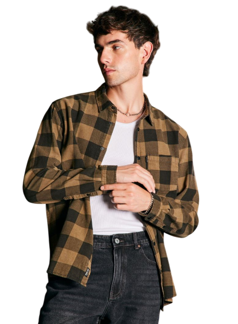 CAMISA FOSTER ESCOCESA BASICA