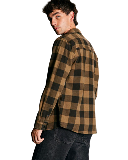 CAMISA FOSTER ESCOCESA BASICA