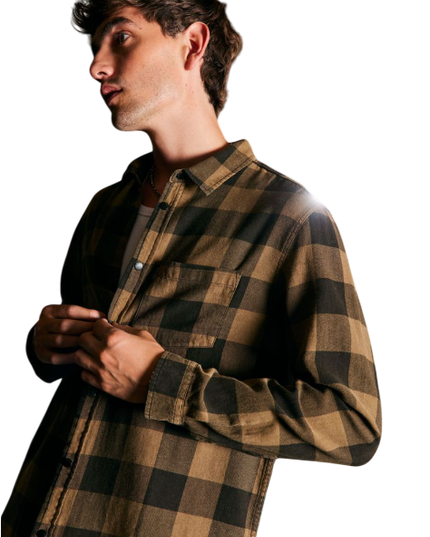 CAMISA FOSTER ESCOCESA BASICA