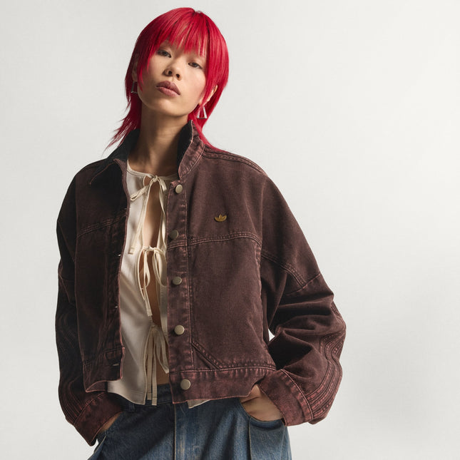 Parka Adidas Originals P Ess Tt en color marrón.