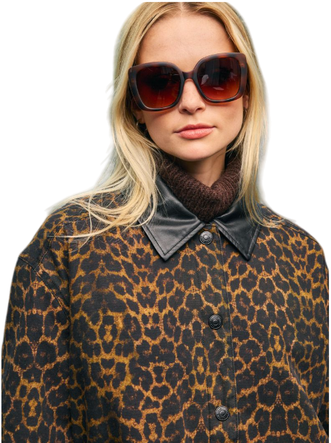 CHAQUETA FOSTER ANIMAL PRINT