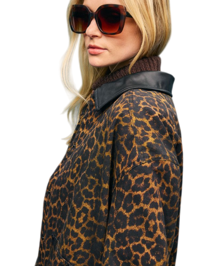 CHAQUETA FOSTER ANIMAL PRINT