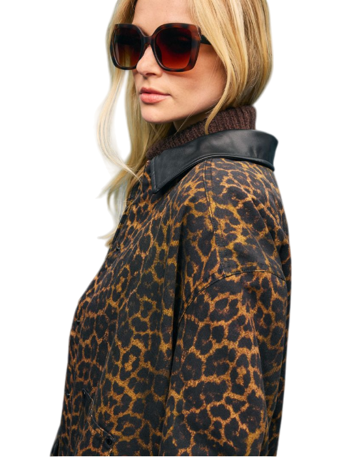 CHAQUETA FOSTER ANIMAL PRINT