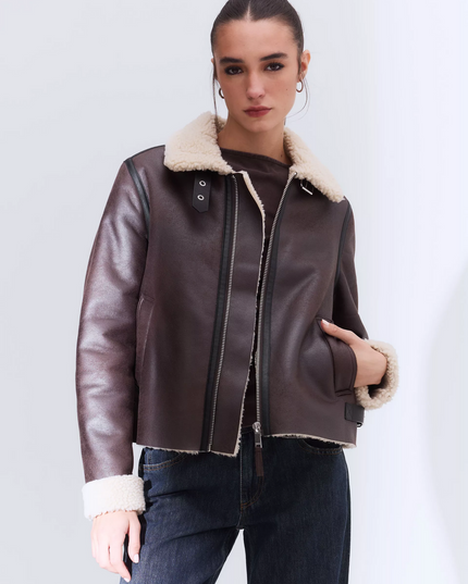 CHAQUETA FOSTER AVIADORA BOXY - MAWI
