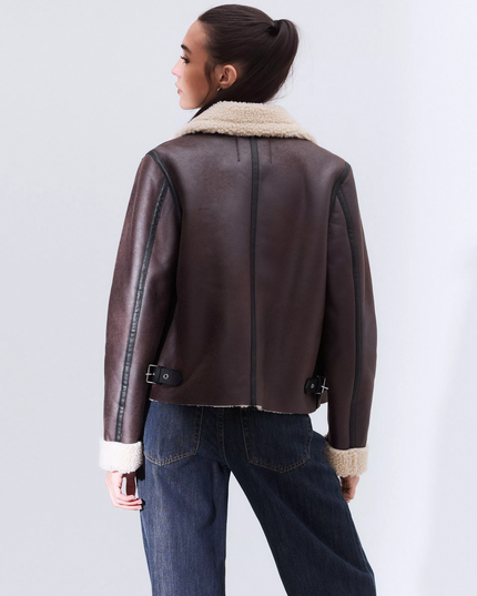 CHAQUETA FOSTER AVIADORA BOXY - MAWI