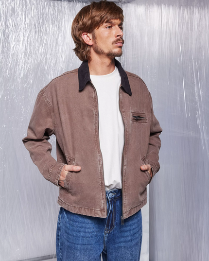 Accesorio FOSTER casaca foster harrington canvas en color cafe