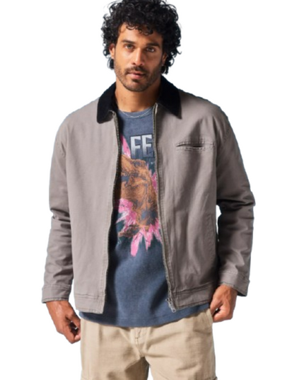 Accesorio FOSTER chaqueta foster canvas en color verde clar