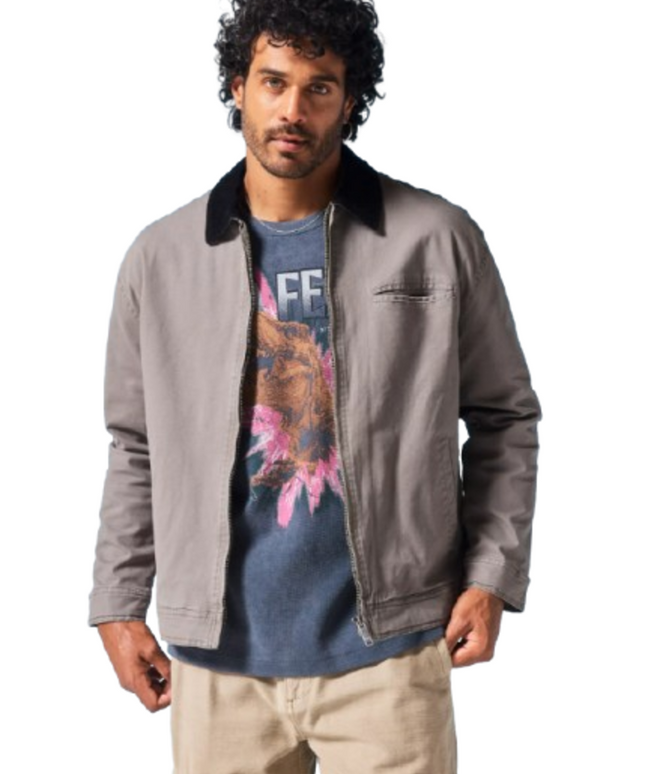 Accesorio FOSTER chaqueta foster canvas en color verde clar