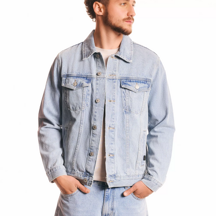 Chaqueta denim Foster en color azul claro