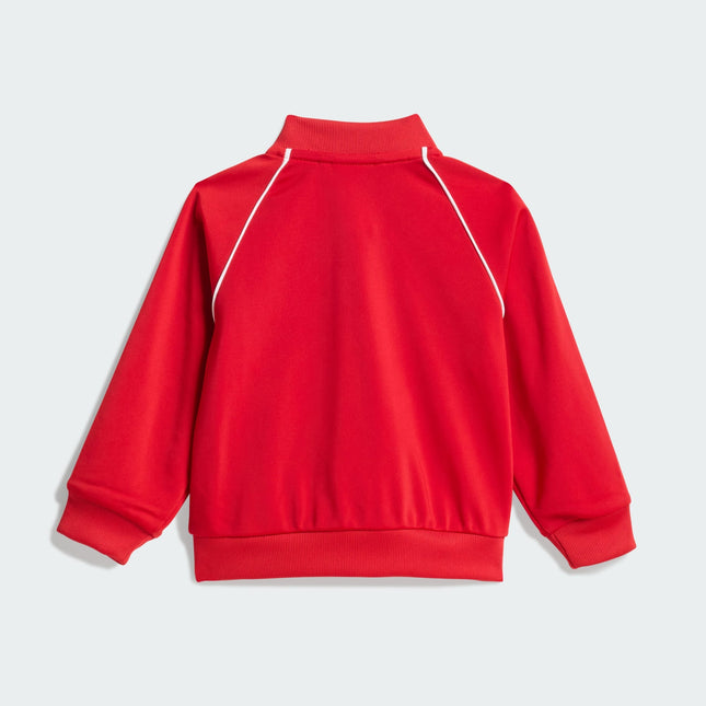 Traje de buzo Adidas Originals Ss Ts en color escarlata.