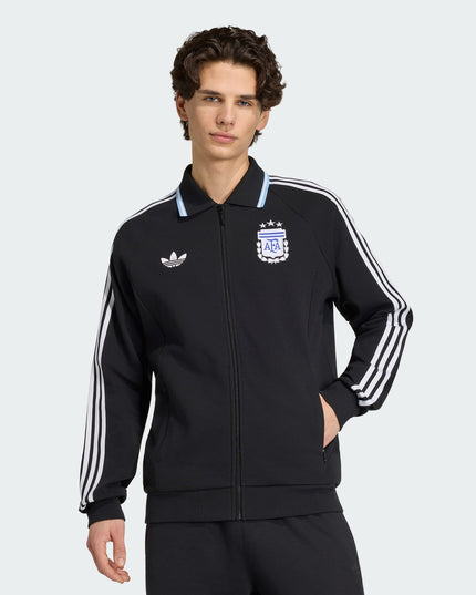 Polerón Adidas Originals Poleron Adidas Originals Afa A Og Jk en color negro