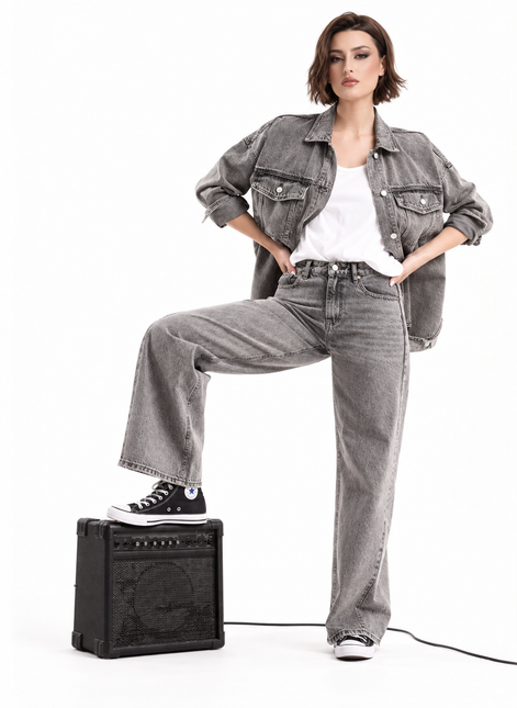 JEANS FOSTER BASICO MODA DIRTY