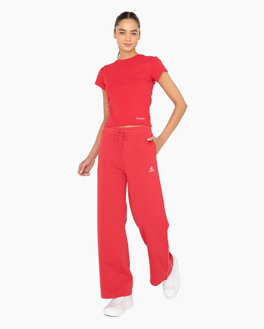 PANTALON DE BUZO CONVERSE STAR CHEVRON FLARE