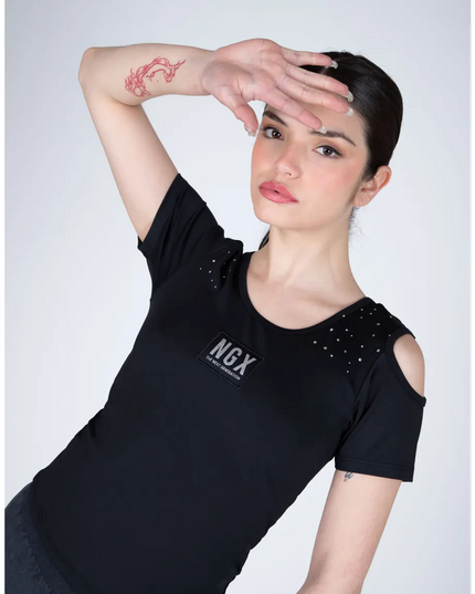 POLERA NGX M/C SKY