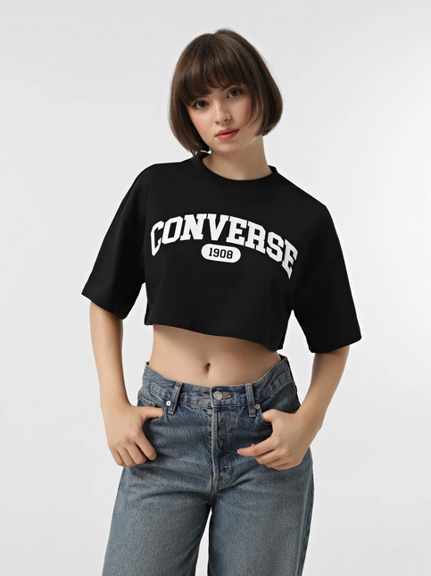 POLERA CONVERSE SPORTY CROPPED TEE