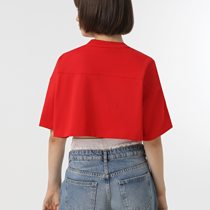 POLERA CONVERSE SPORTY CROPPED TEE - MAWI