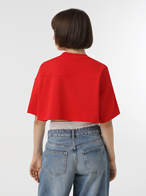 POLERA CONVERSE SPORTY CROPPED TEE - MAWI