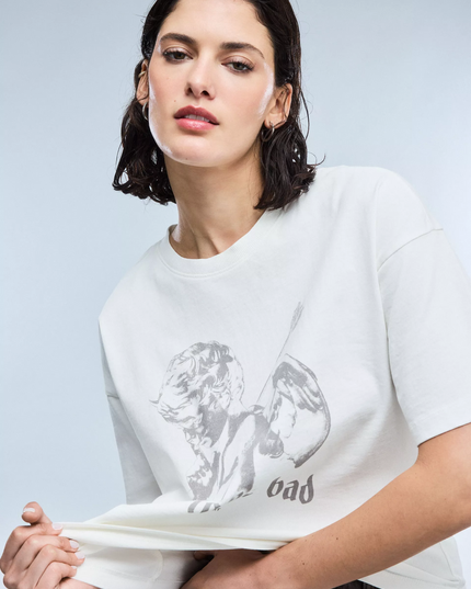 POLERA FOSTER BASICA CROP - MAWI