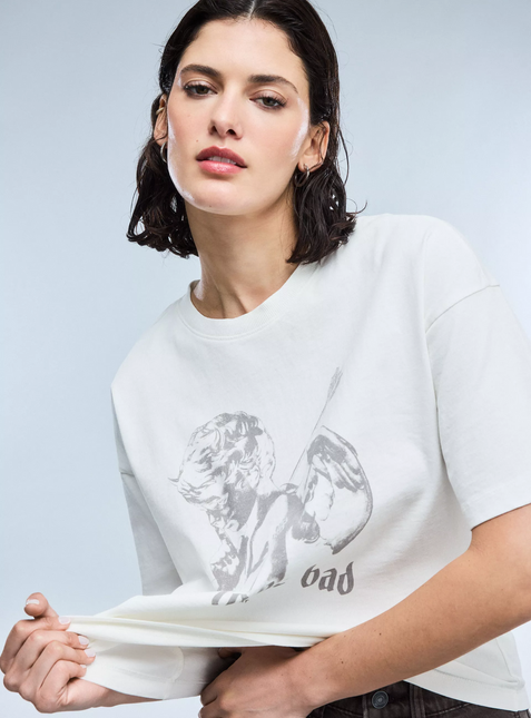 POLERA FOSTER BASICA CROP - MAWI