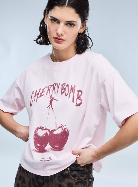 POLERA FOSTER BASICA CROP