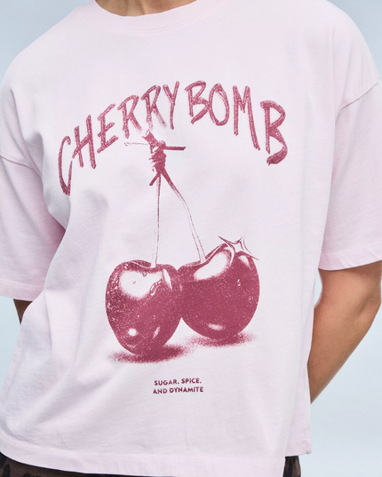 POLERA FOSTER BASICA CROP